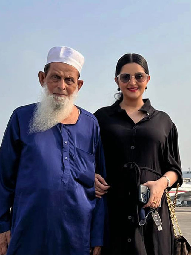 মারা গেছেন পরীমণির নানা