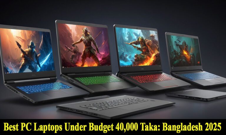 Best PC Laptops Under Budget 40,000 Taka: Bangladesh 2025