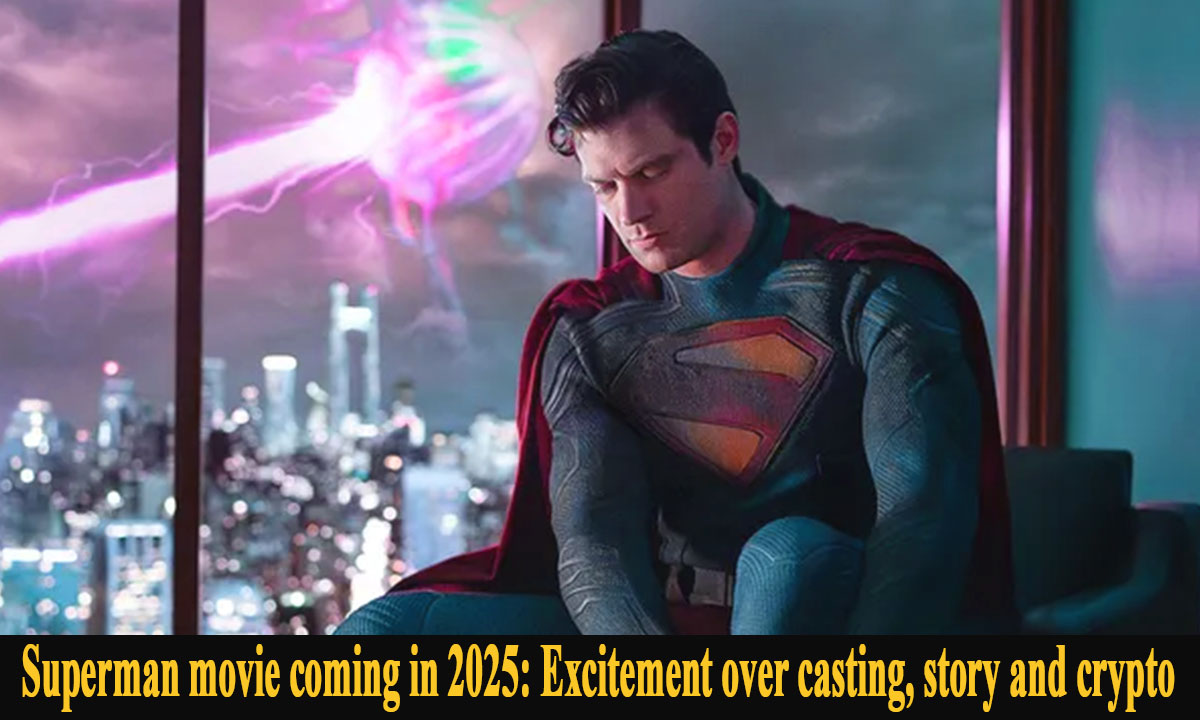 Superman movie coming in 2025 Excitement over casting, story and crypto