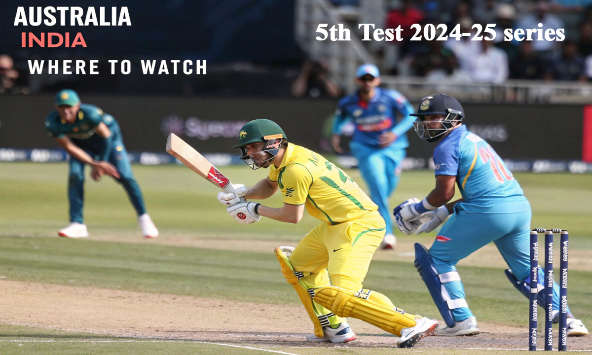 Where to Watch Australian Men’s Cricket Team vs India National Cricket Team