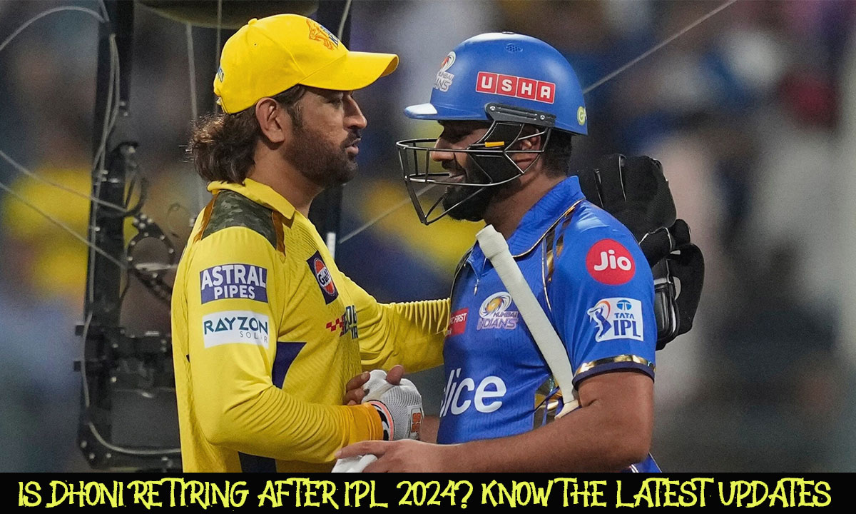 Dhoni's Last Ipl? Questions About Batting, Best In Wicketkeeping