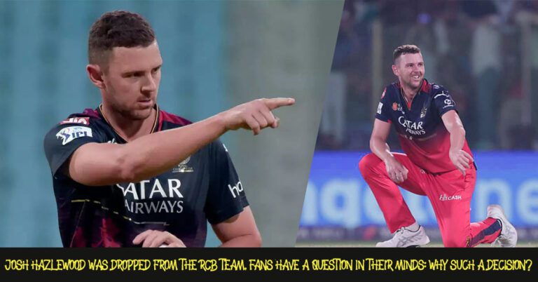 IPL 2025: Hazlewood Is Not In The Important Match Against Chennai, Why Was He Left Out?