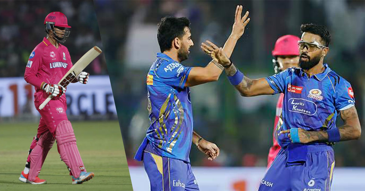 Mumbai Indians Vs Rajasthan Royals: Playoffs Confirmed With A Huge 100-run Win