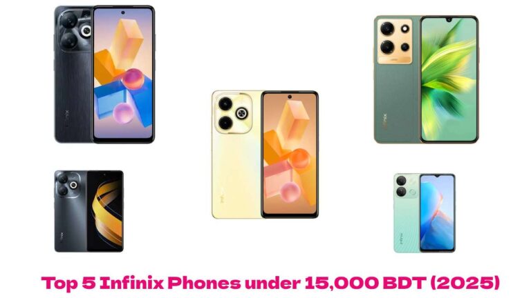 Top 5 Infinix Phones under 15,000 BDT (2025)