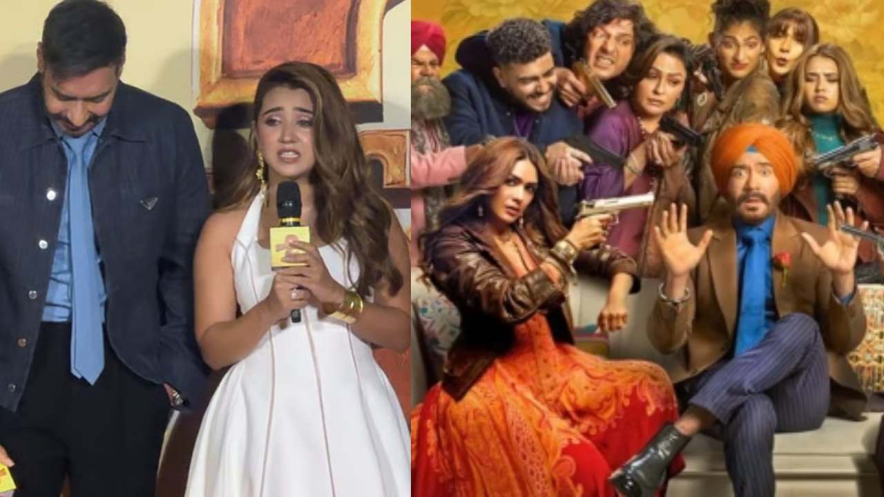 Roshni Walia Son of Sardaar 2 Debut Emotional Moment
